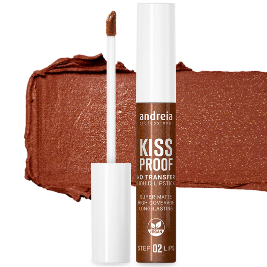 Kissproof Liquid Lipstick - Brown Glitz 8ml