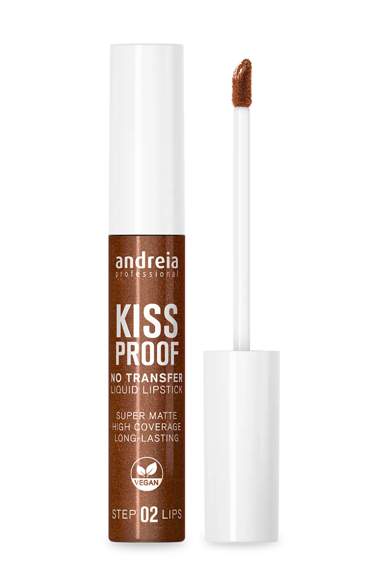 Kissproof Liquid Lipstick - Brown Glitz 8ml