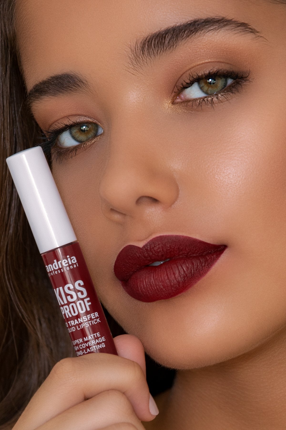 Kissproof liquid lipstick - Burgundy - Kissproof